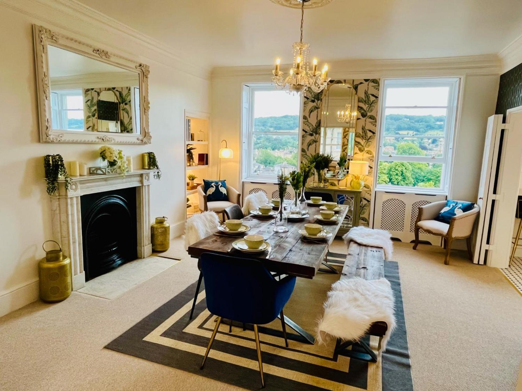 The Paragon Penthouse - Stunning Views Over Bath! Zewnętrze zdjęcie