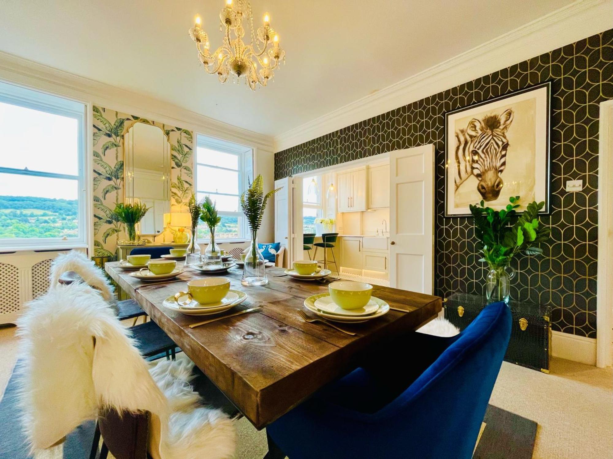 The Paragon Penthouse - Stunning Views Over Bath! Zewnętrze zdjęcie